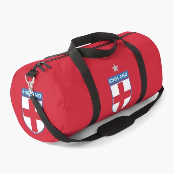Item preview, England Shield Flag (On Red) designed and sold by STUDIO-72.