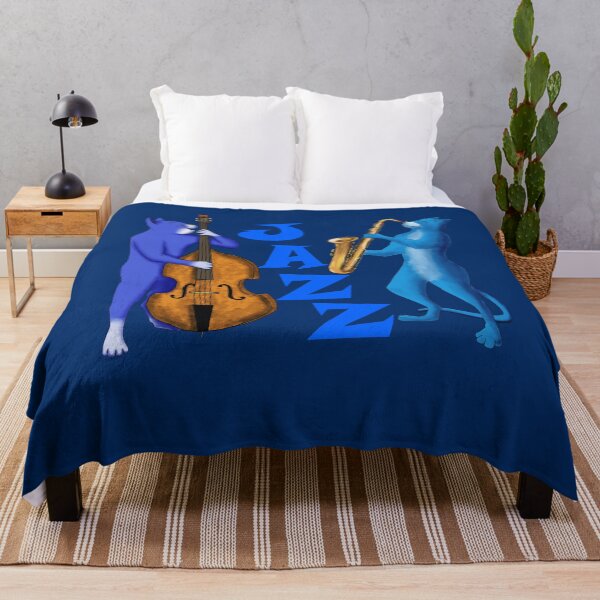 Item preview, JAZZ CATS – CATS PLAYING SAXOPHONE AND DOUBLE BASS designed and sold by Danicus666.