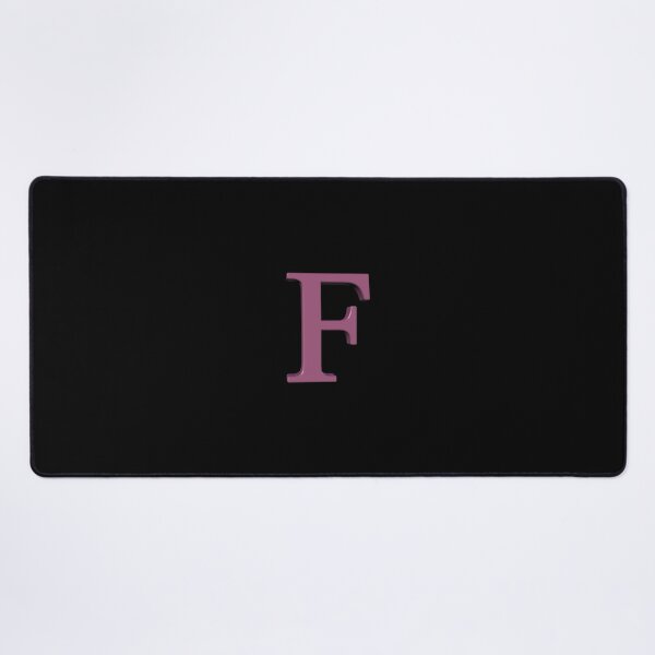 Item preview, The Letter F Dimensional Soft Pink 5748 designed and sold by Art in My Loft.