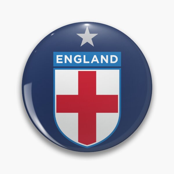 Item preview, England Shield Flag (On Blue) designed and sold by STUDIO-72.