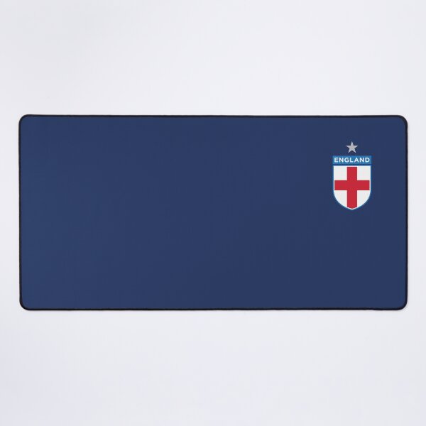 Item preview, England Shield Flag (On Blue) designed and sold by STUDIO-72.