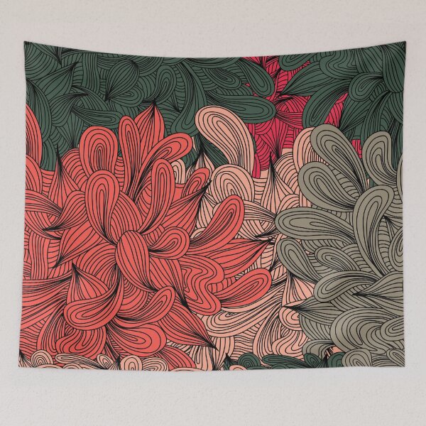 Item preview, Abstract hand drawn pattern spaghetty. designed and sold by AlisaRED.