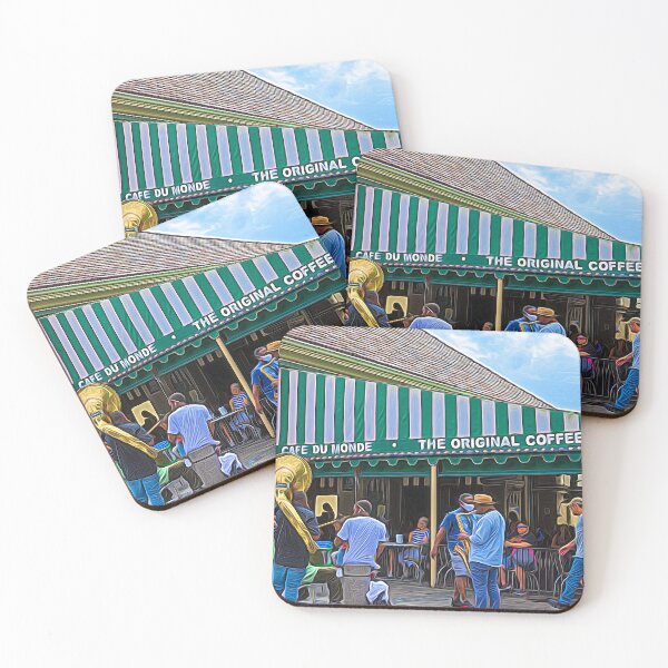 Item preview, Cafe Du Monde The Original Coffee Stand and Band designed and sold by Debra Martz.