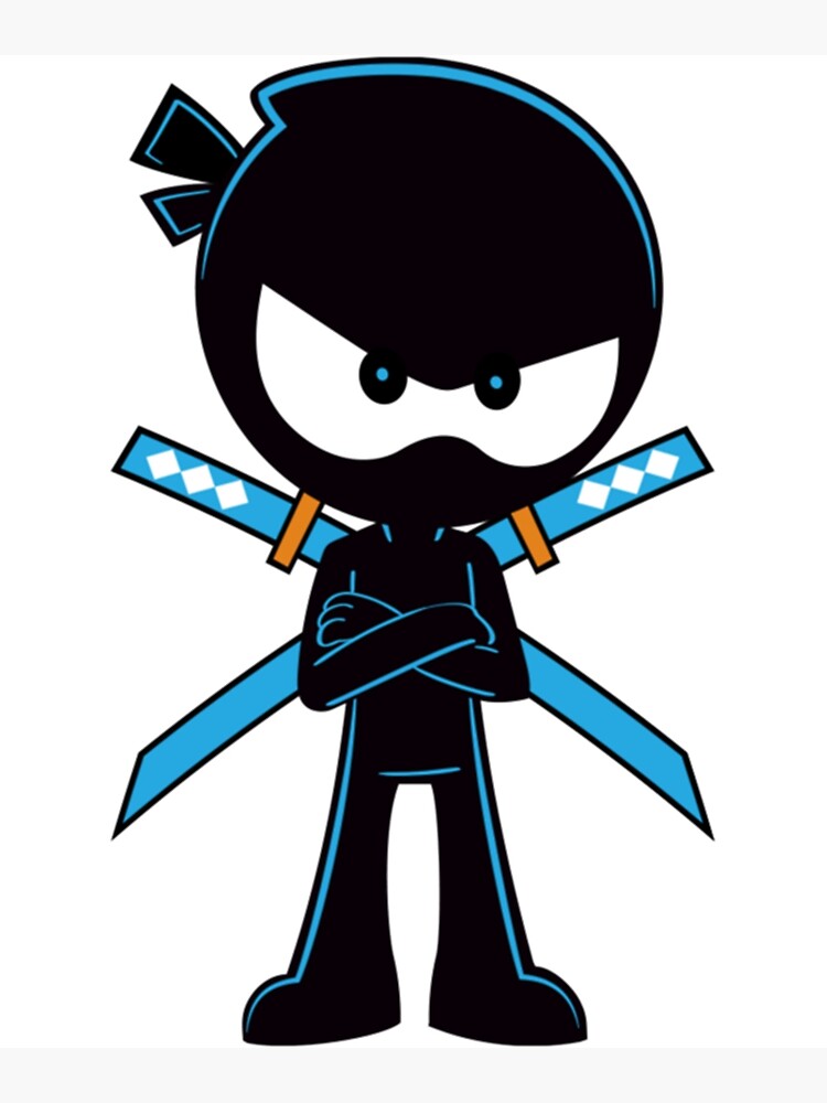 "ninja kidz " Poster for Sale by LopezOdessa Redbubble
