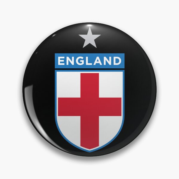 Item preview, England Shield Flag (On Black) designed and sold by STUDIO-72.