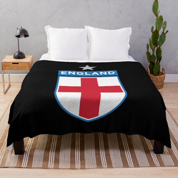 Item preview, England Shield Flag (On Black) designed and sold by STUDIO-72.