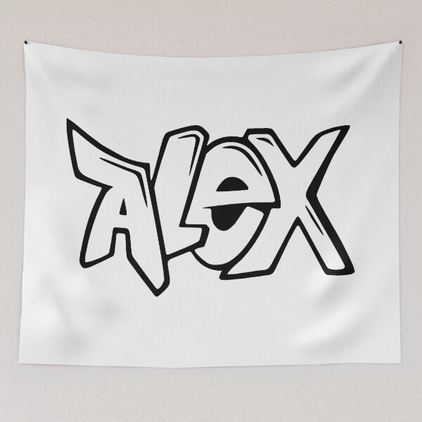Item preview, Alex - Graffiti Name Design designed and sold by NameThatShirt.