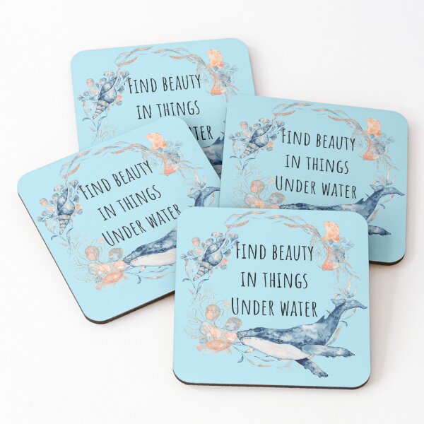 Item preview, Find Beauty In Things Under The Sea designed and sold by JosAwestuff.