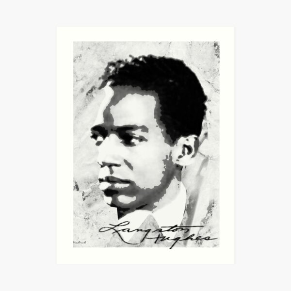 Langston Hughes Art Print