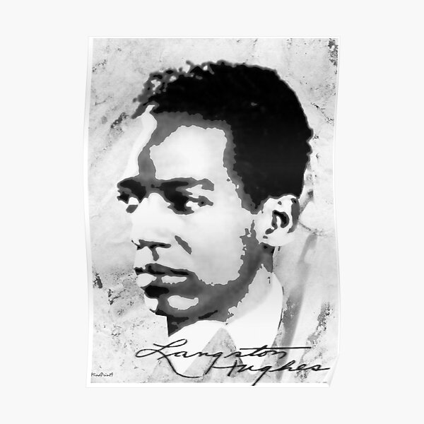 Langston Hughes Poster