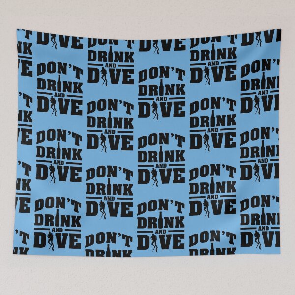 Item preview, Don't drink and dive designed and sold by nektarinchen.