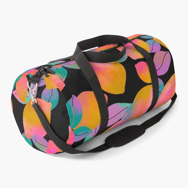 Item preview, Psychedelic Citrus Pattern in Black designed and sold by erikakcreates.
