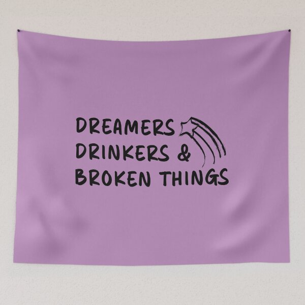 Item preview, Dreamers Drinkers and Broken Things designed and sold by dev11588.