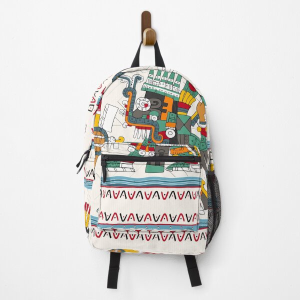 Item preview, Tlaloc - Aztec Floor Pillow Borgia designed and sold by Aztectees.