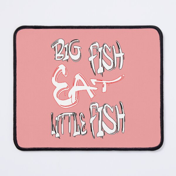 Item preview, Big fish eat little fish designed and sold by NewTopDesign.