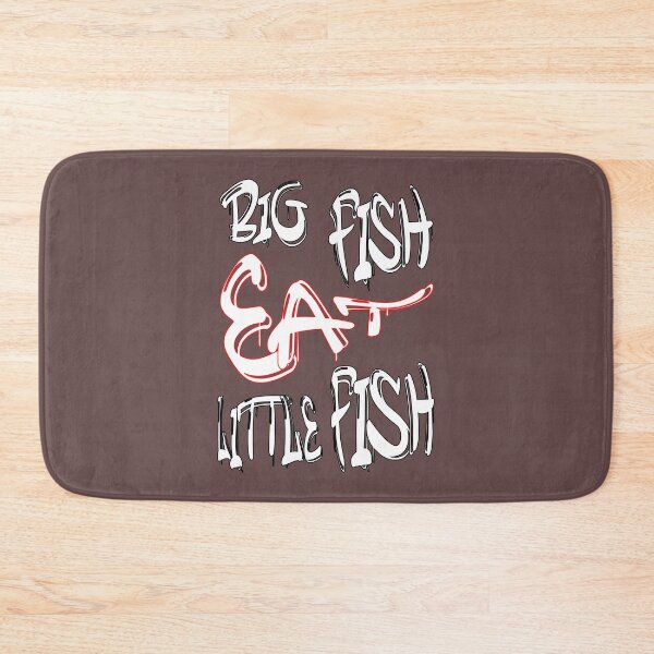 Item preview, Big fish eat little fish designed and sold by NewTopDesign.