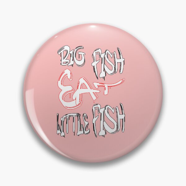 Item preview, Big fish eat little fish designed and sold by NewTopDesign.
