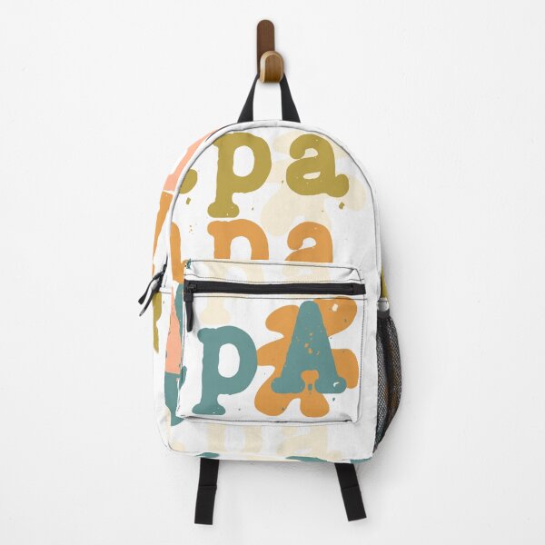 Artikelvorschau, Papa Papa Papa Design in Retro-Farben entworfen und verkauft von InnaMGraphic.