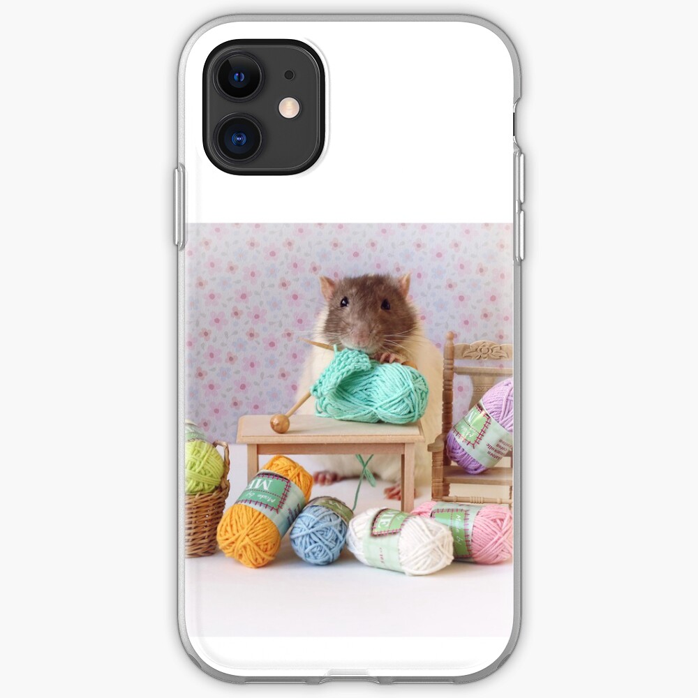 Snoozy wanted to knit ! iPhone Case & Cover