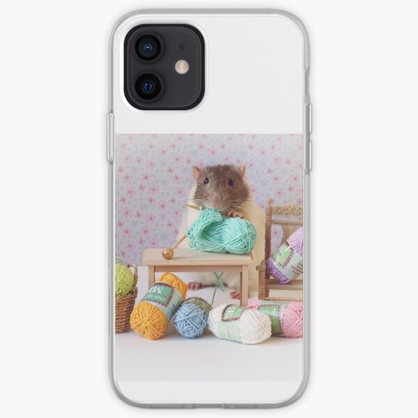 Snoozy wanted to knit ! iPhone Soft Case