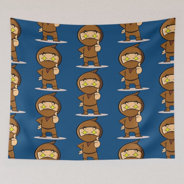 Item preview, Ninja with star eyes Tri-blend  designed and sold by LopezOdessa.