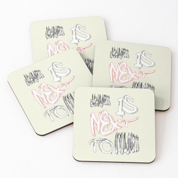 Item preview, Cleanliness is next to godliness designed and sold by NewTopDesign.