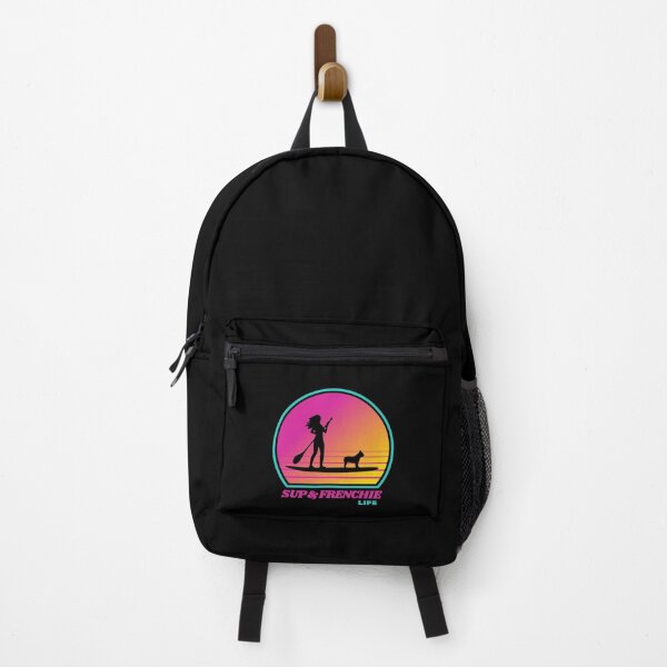 Item preview, SUP and Frenchie Life Beach Paddleboarding French Bulldog Mom designed and sold by Guarddogdrive.