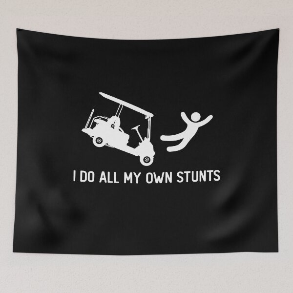 Item preview, I Do All My Own Stunts designed and sold by Tatus Brinal.