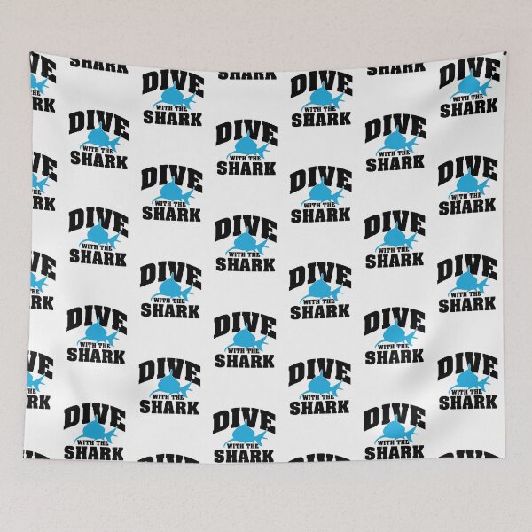 Item preview, Dive with the shark designed and sold by nektarinchen.