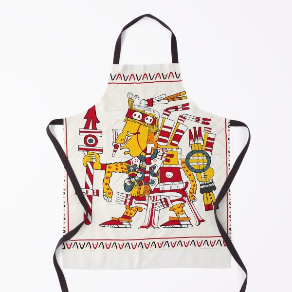 Item preview, Xipe Totec - Aztec Floor Pillow Borgia designed and sold by Aztectees.