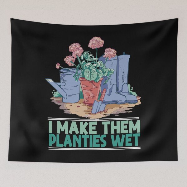 Item preview, I Make Them Planties Wet Funny Garden i wet my plants designed and sold by Heddar Badreddine.
