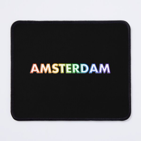 Item preview, AMSTERDAM rainbow colors gay pride designed and sold by Inspirationmotivation.