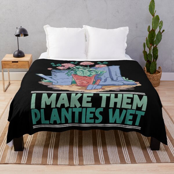 Item preview, I Make Them Planties Wet Funny Garden i wet my plants designed and sold by Heddar Badreddine.