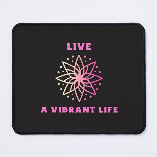 Item preview, Live A Vibrant Life designed and sold by Salimah Haji.