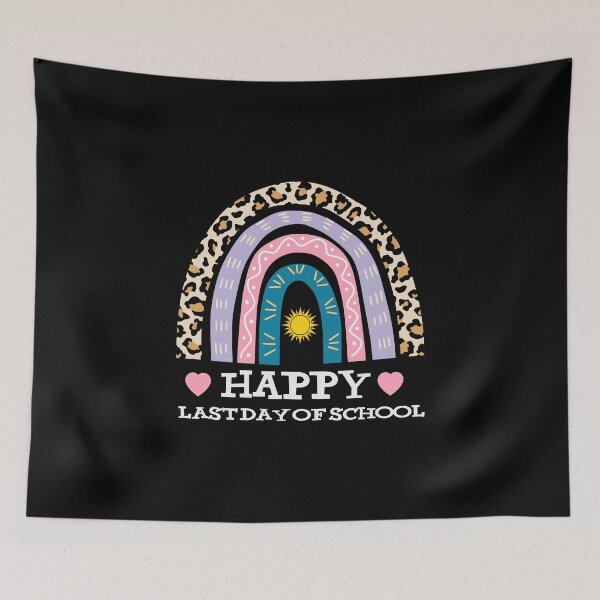 Item preview, Happy Last Day of School Teacher Student Graduation Rainbow designed and sold by Nedskr.