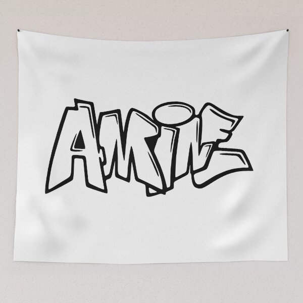 Item preview, Amine - Graffiti Name Design designed and sold by NameThatShirt.