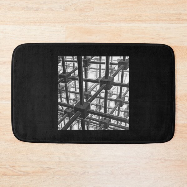 Item preview, Cubic Division of Space by Maurits Cornelis Escher   designed and sold by MadebyLucys.