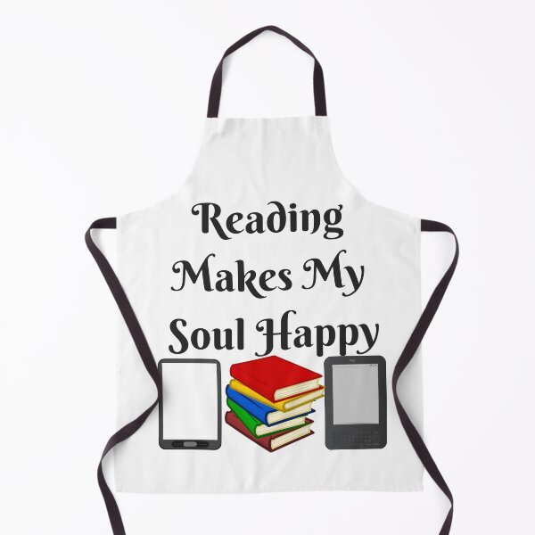 Item preview, Reading Makes My Soul Happy-Books-Kindle-Nook Design designed and sold by Craftynistia.