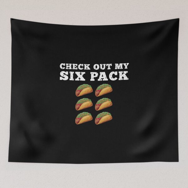 Item preview, Check Out My Six Pack Tacos Lovers designed and sold by Aymanerachif.