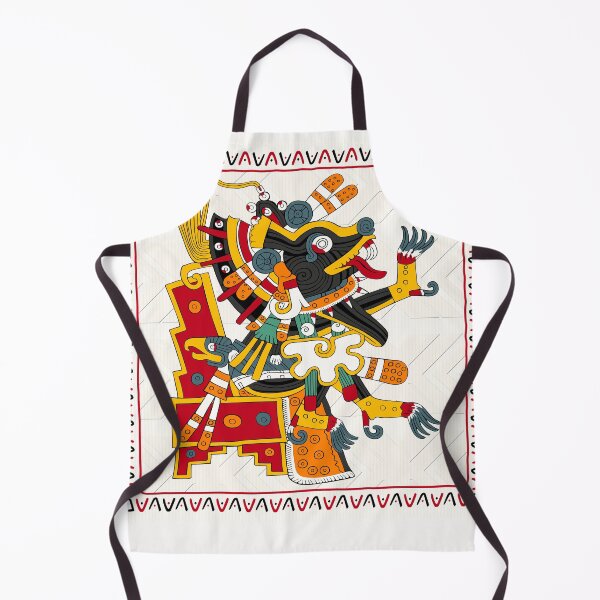 Item preview, Xolotl - Aztec Floor Pillow Borgia designed and sold by Aztectees.