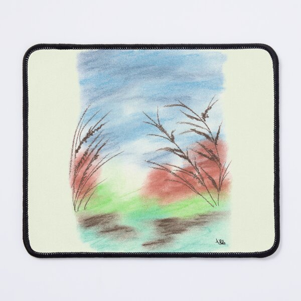Item preview, Beach/dune shades of blue/green (pastel) designed and sold by HA-Design-Kunst.