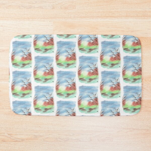 Item preview, Beach/dune shades of blue/green (pastel) designed and sold by HA-Design-Kunst.