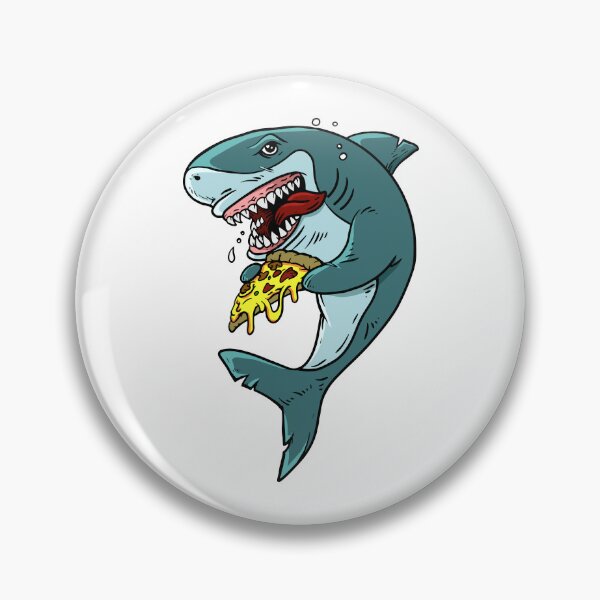 Item preview, Pizzark - Pizza Shark designed and sold by Si Pakne.
