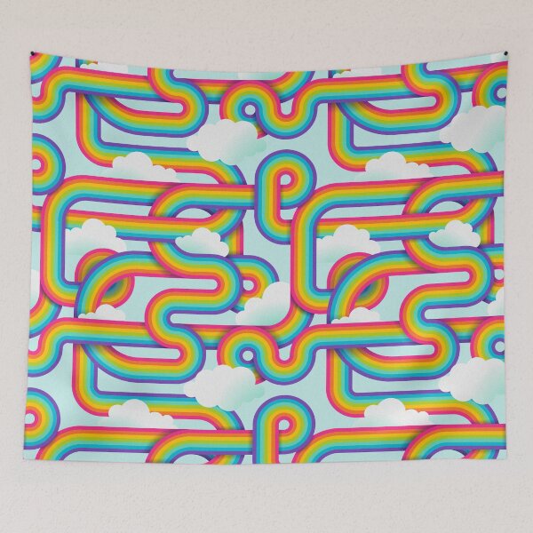 Item preview, rainbow pattern designed and sold by no-eye-deer.
