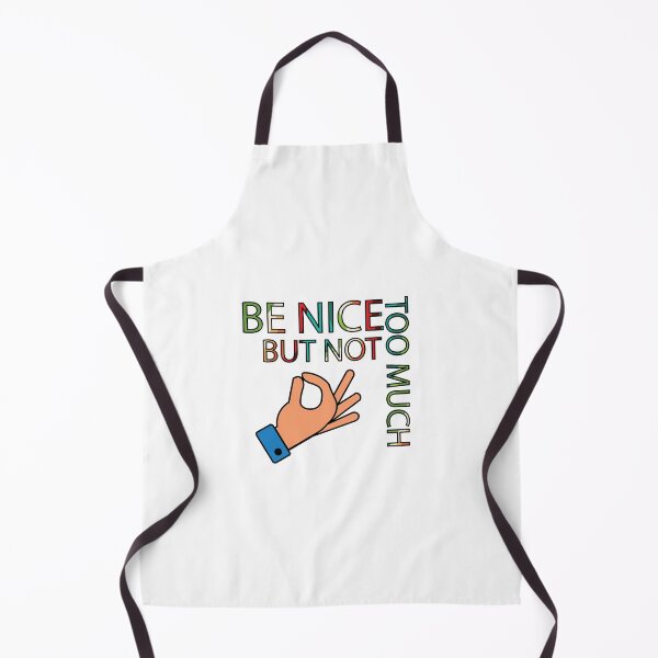 Item preview, BE NICE typographic quote design designed and sold by DeliveryGeorge.