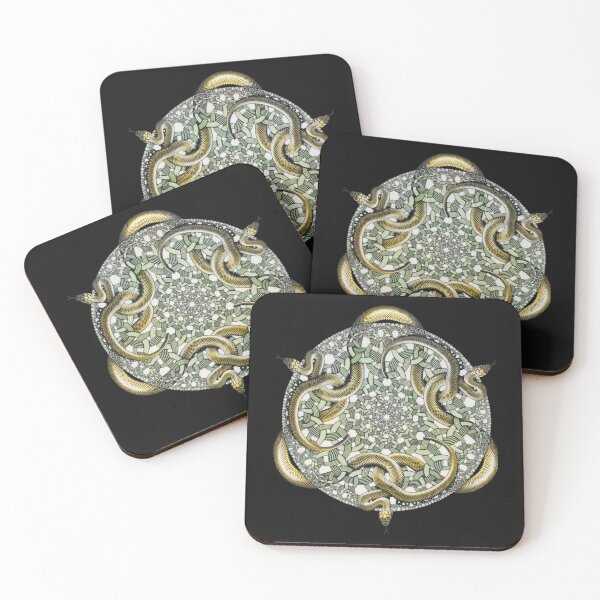 Item preview, Serpientes Escher designed and sold by MadebyLucys.