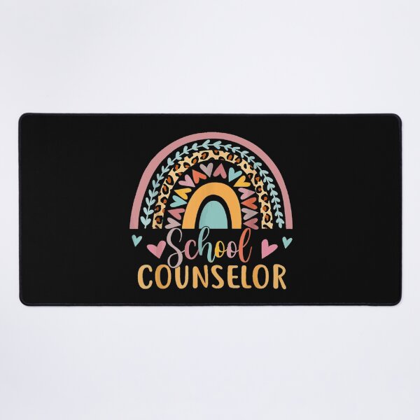 Item preview, Funny School Counselor Rainbow Leopard Print Counselor designed and sold by DieterShop.