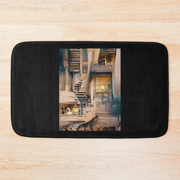 Item preview, Eschers Staircase  Apartment Building  Abstract 11   designed and sold by MadebyLucys.