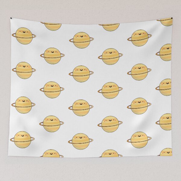 Item preview, Kawaii Yellow Planet designed and sold by kawaiilife.
