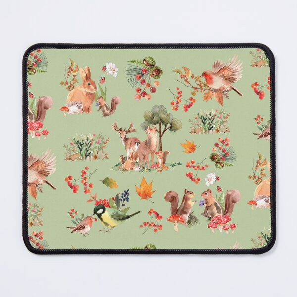 Item preview, Forest Animals In Autumn Pattern designed and sold by Vimbuy.